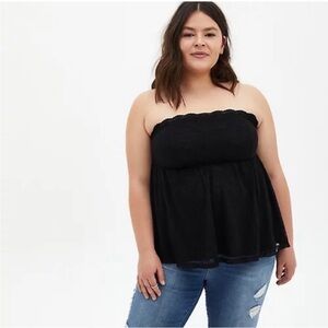 Torrid | Baby Doll Lace Tube Top NWT